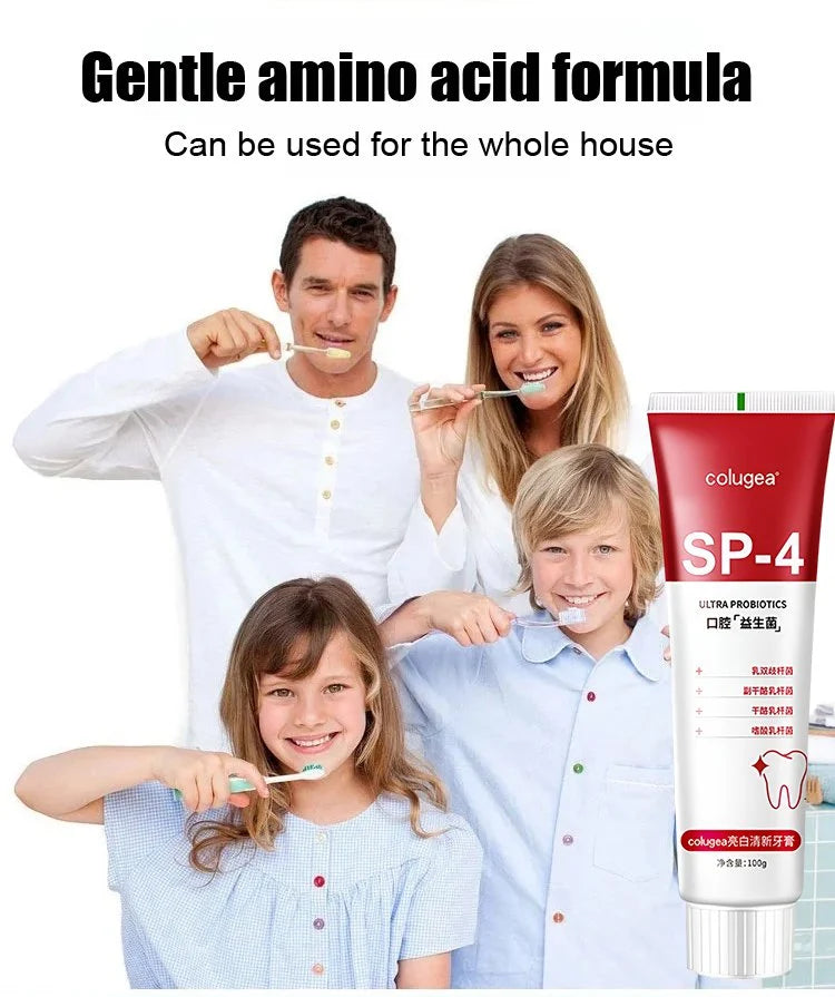 probiotic whitening toothpaste, Teeth Whitener Toothpaste, Natural Tooth Whitener (PACK OF 2)