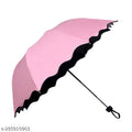 Nylon Compact Umbrella (Pink)
