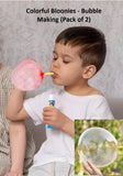 Colorful Bloonies Kids Making Bubbles (Pack of 2)
