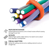 Twist Foam Hair Rollers Pack of 5
